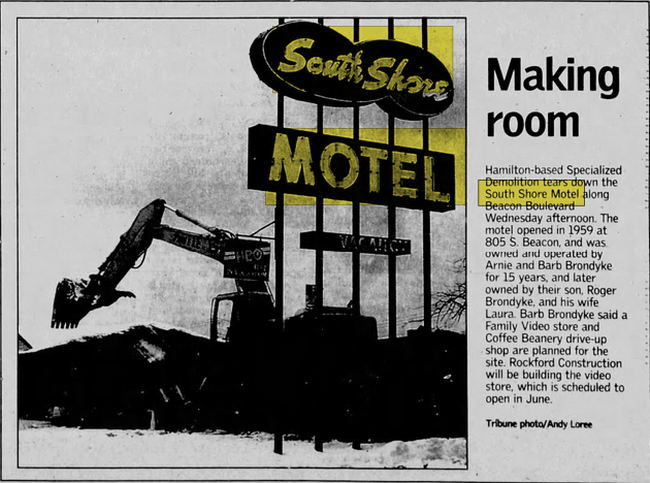 South Shore Motel - Feb 24 2005 Article